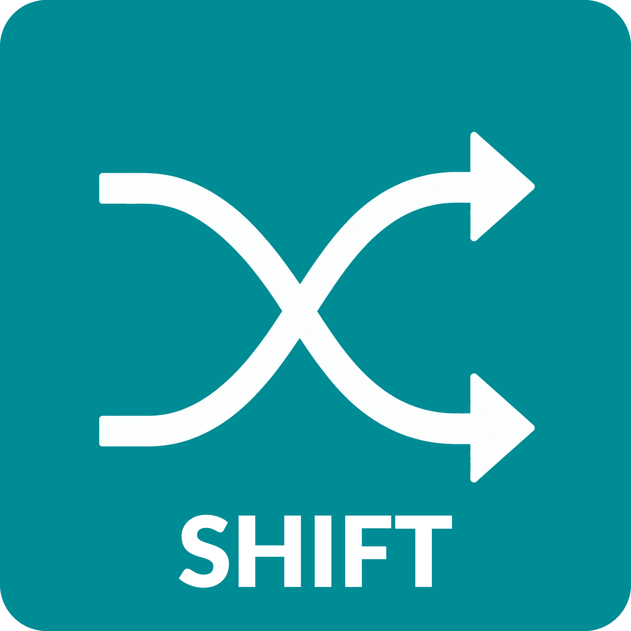 Step 5 — SHIFT icon